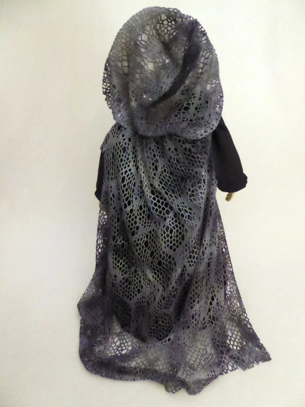 OOAK 19” WITCH HAG VOODOO HALLOWEEN HORROR UNDEAD DOLL PROP ODDITY